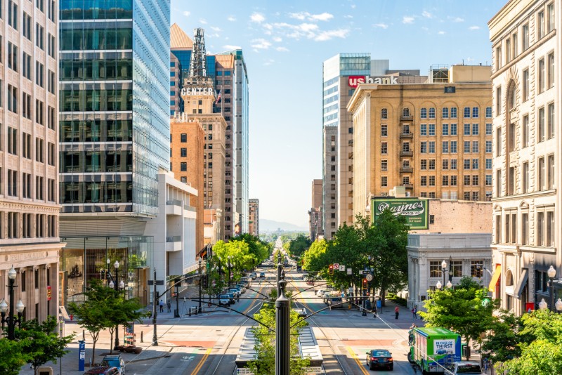 Downtown Salt Lake City